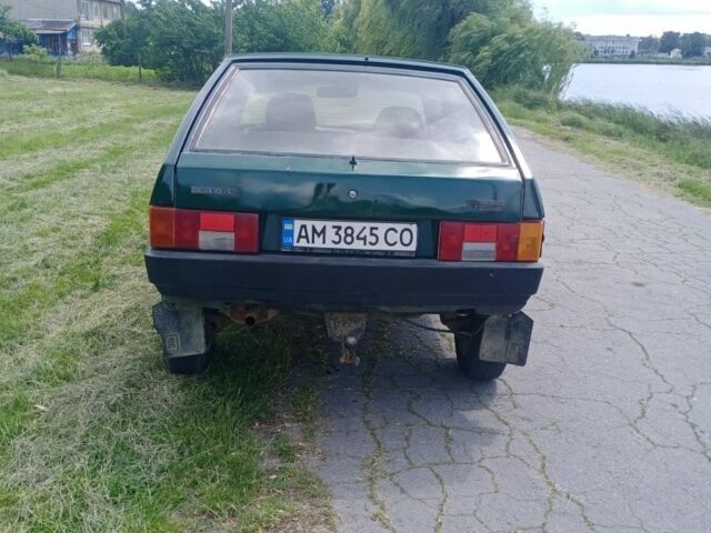 Зеленый ВАЗ 2109, объемом двигателя 1.4 л и пробегом 250 тыс. км за 1200 $, фото 7 на Automoto.ua