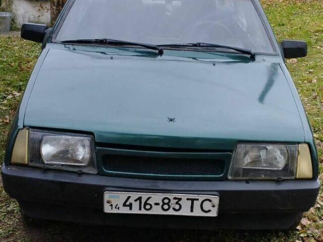 Зеленый ВАЗ 2109, объемом двигателя 0 л и пробегом 374 тыс. км за 595 $, фото 2 на Automoto.ua