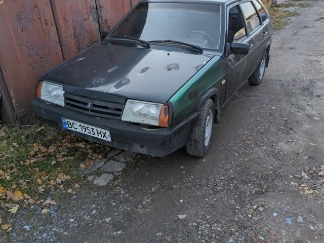 Зелений ВАЗ 2109, об'ємом двигуна 1.5 л та пробігом 150 тис. км за 716 $, фото 1 на Automoto.ua