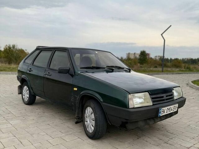 Зеленый ВАЗ 2109, объемом двигателя 1.5 л и пробегом 250 тыс. км за 850 $, фото 1 на Automoto.ua