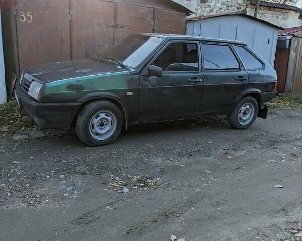 Зеленый ВАЗ 2109, объемом двигателя 1.5 л и пробегом 150 тыс. км за 711 $, фото 6 на Automoto.ua