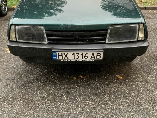 Зеленый ВАЗ 2109, объемом двигателя 1.5 л и пробегом 168 тыс. км за 1300 $, фото 2 на Automoto.ua