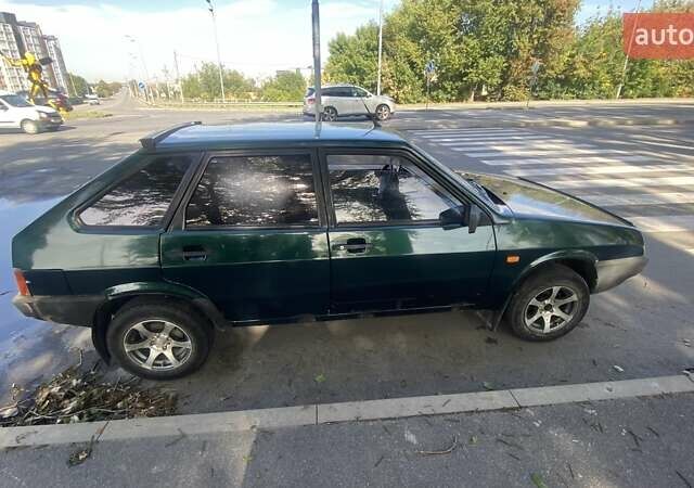 Зеленый ВАЗ 2109, объемом двигателя 1.5 л и пробегом 230 тыс. км за 1800 $, фото 4 на Automoto.ua