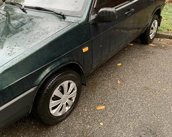 Зеленый ВАЗ 2109, объемом двигателя 1.5 л и пробегом 168 тыс. км за 1200 $, фото 6 на Automoto.ua