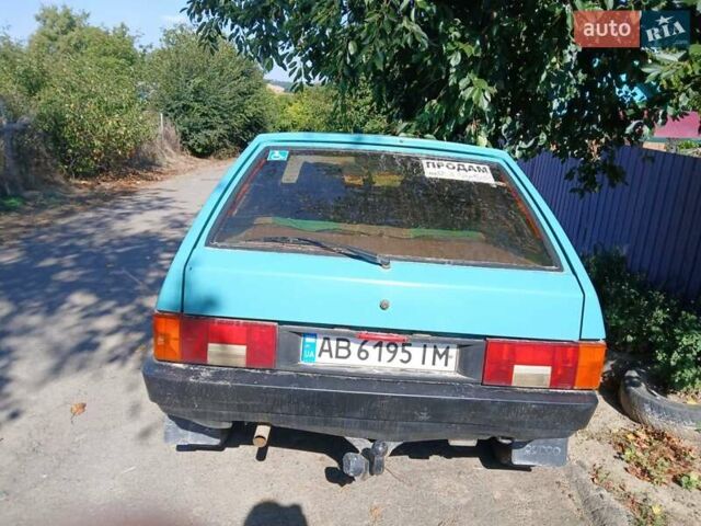 Зеленый ВАЗ 2109, объемом двигателя 1.5 л и пробегом 220 тыс. км за 1334 $, фото 1 на Automoto.ua