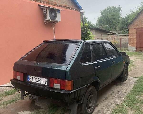 Зеленый ВАЗ 2109, объемом двигателя 1.4 л и пробегом 280 тыс. км за 1500 $, фото 3 на Automoto.ua