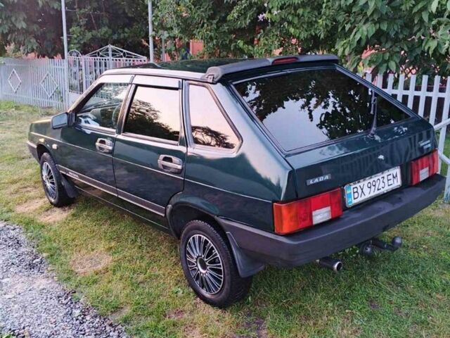 Зелений ВАЗ 2109, об'ємом двигуна 1.5 л та пробігом 140 тис. км за 2000 $, фото 3 на Automoto.ua