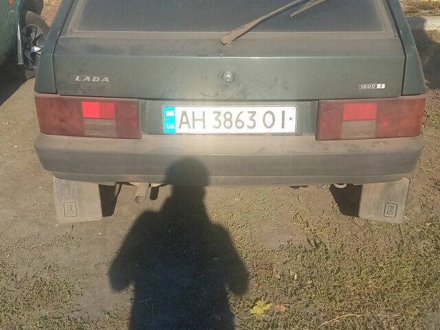 Зеленый ВАЗ 2109, объемом двигателя 1.5 л и пробегом 1000 тыс. км за 1200 $, фото 2 на Automoto.ua