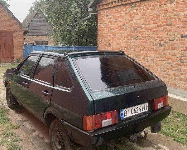Зелений ВАЗ 2109, об'ємом двигуна 1.5 л та пробігом 280 тис. км за 1400 $, фото 1 на Automoto.ua