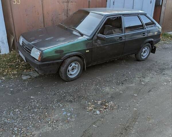 Зеленый ВАЗ 2109, объемом двигателя 1.5 л и пробегом 150 тыс. км за 711 $, фото 5 на Automoto.ua