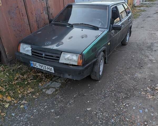 Зеленый ВАЗ 2109, объемом двигателя 1.5 л и пробегом 150 тыс. км за 711 $, фото 1 на Automoto.ua