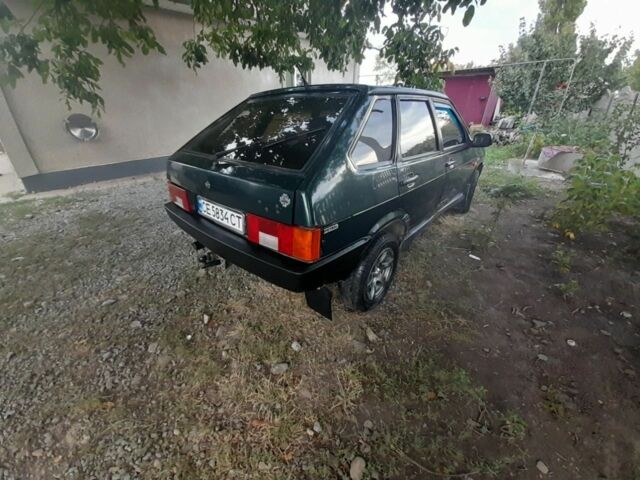 Зеленый ВАЗ 2109, объемом двигателя 1.5 л и пробегом 150 тыс. км за 1500 $, фото 3 на Automoto.ua