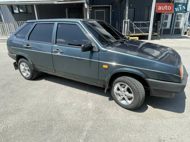 Зеленый ВАЗ 2109, объемом двигателя 1.5 л и пробегом 266 тыс. км за 800 $, фото 1 на Automoto.ua