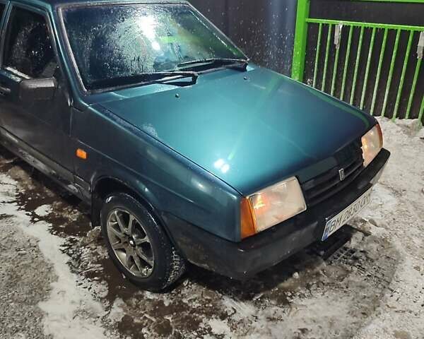 Зеленый ВАЗ 2109, объемом двигателя 1.5 л и пробегом 122 тыс. км за 1700 $, фото 1 на Automoto.ua