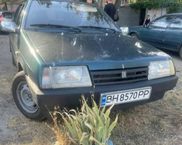 Зеленый ВАЗ 2109, объемом двигателя 1.5 л и пробегом 130 тыс. км за 1650 $, фото 4 на Automoto.ua