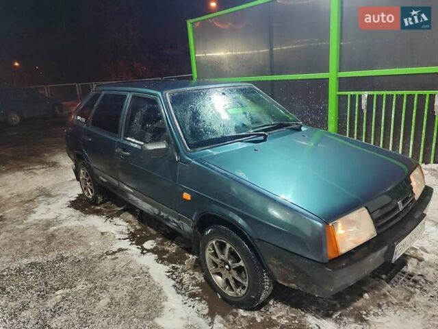 Зеленый ВАЗ 2109, объемом двигателя 1.5 л и пробегом 122 тыс. км за 1700 $, фото 2 на Automoto.ua