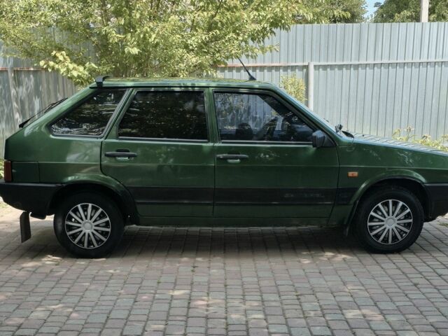 Зеленый ВАЗ 2109, объемом двигателя 1.5 л и пробегом 230 тыс. км за 1750 $, фото 1 на Automoto.ua