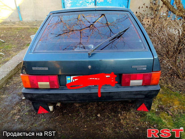 Зеленый ВАЗ 2109, объемом двигателя 1.5 л и пробегом 200 тыс. км за 900 $, фото 1 на Automoto.ua