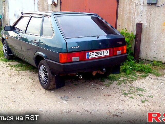 Зеленый ВАЗ 2109, объемом двигателя 1.5 л и пробегом 250 тыс. км за 1750 $, фото 4 на Automoto.ua