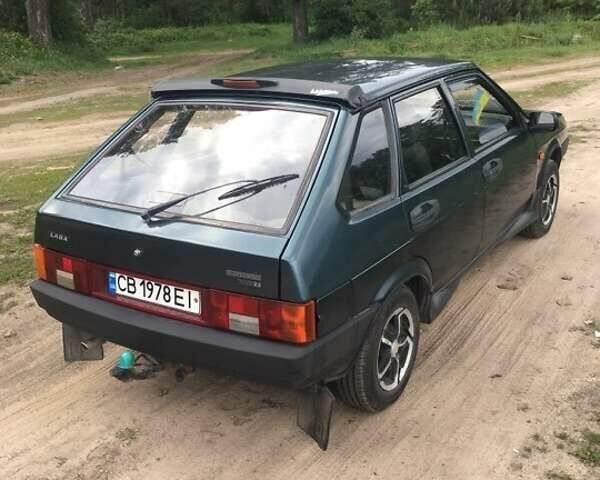 Зеленый ВАЗ 2109, объемом двигателя 1.5 л и пробегом 220 тыс. км за 2154 $, фото 1 на Automoto.ua