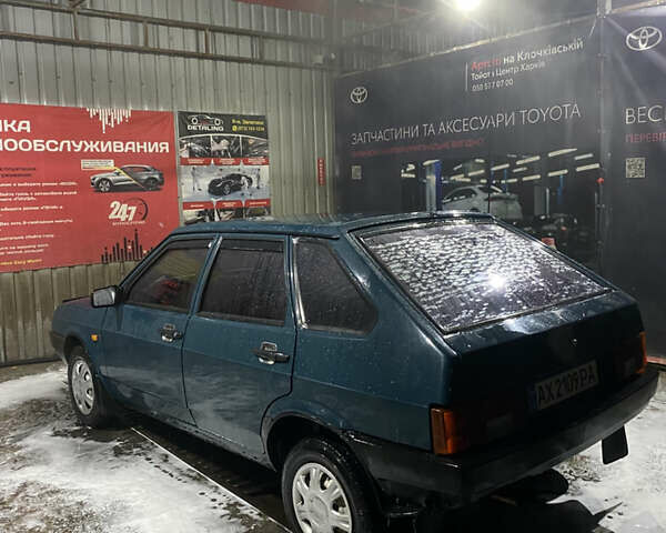 Зеленый ВАЗ 2109, объемом двигателя 1.5 л и пробегом 130 тыс. км за 2000 $, фото 1 на Automoto.ua