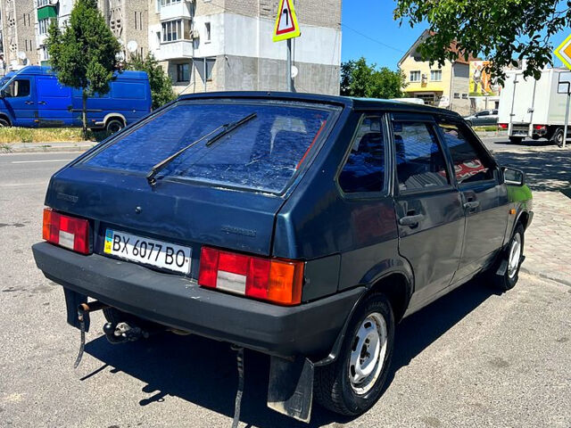 Зеленый ВАЗ 2109, объемом двигателя 1.5 л и пробегом 285 тыс. км за 1100 $, фото 4 на Automoto.ua