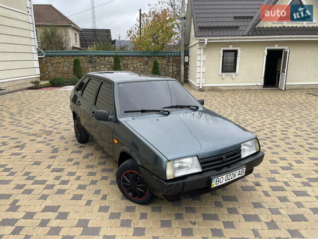 Зеленый ВАЗ 2109, объемом двигателя 1.5 л и пробегом 233 тыс. км за 1150 $, фото 2 на Automoto.ua