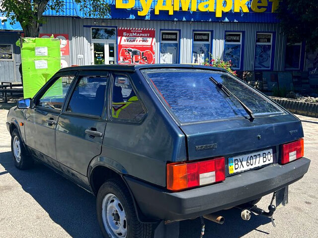 Зеленый ВАЗ 2109, объемом двигателя 1.5 л и пробегом 285 тыс. км за 1100 $, фото 3 на Automoto.ua