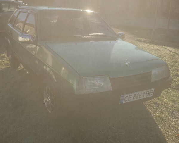 Зеленый ВАЗ 2109, объемом двигателя 1.5 л и пробегом 175 тыс. км за 1900 $, фото 1 на Automoto.ua