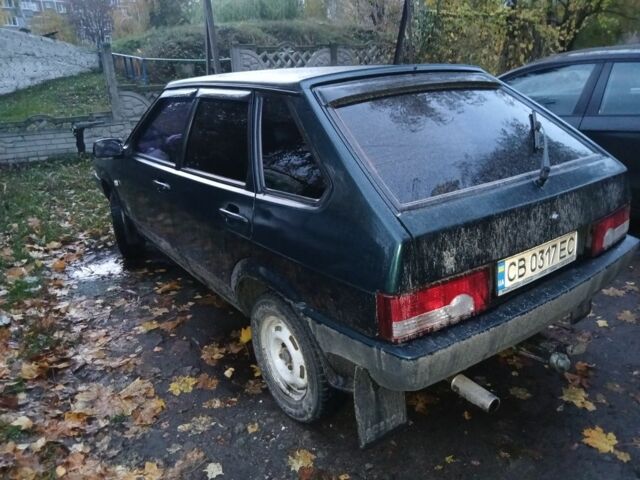 Зеленый ВАЗ 2109, объемом двигателя 1.5 л и пробегом 150 тыс. км за 2000 $, фото 1 на Automoto.ua