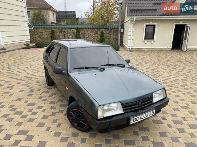 Зеленый ВАЗ 2109, объемом двигателя 1.5 л и пробегом 233 тыс. км за 1150 $, фото 1 на Automoto.ua