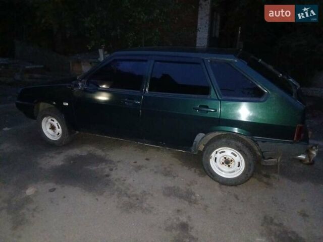 Зеленый ВАЗ 2109, объемом двигателя 1.5 л и пробегом 150 тыс. км за 2000 $, фото 1 на Automoto.ua