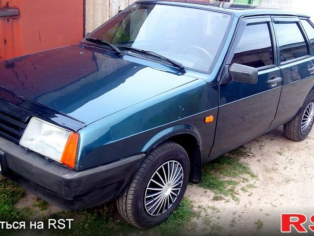Зеленый ВАЗ 2109, объемом двигателя 1.5 л и пробегом 250 тыс. км за 1750 $, фото 2 на Automoto.ua