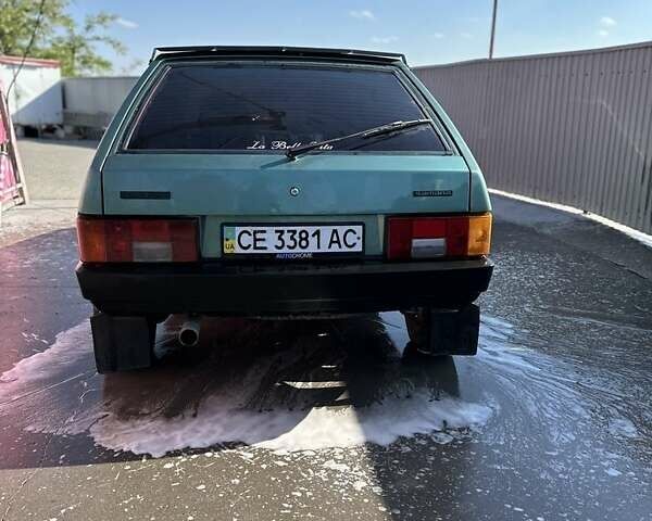 Зеленый ВАЗ 2109, объемом двигателя 1.5 л и пробегом 80 тыс. км за 1300 $, фото 2 на Automoto.ua