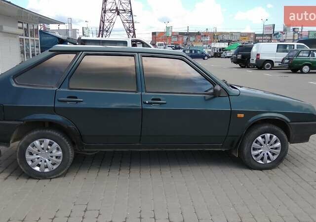 Зеленый ВАЗ 2109, объемом двигателя 1.5 л и пробегом 150 тыс. км за 1550 $, фото 1 на Automoto.ua