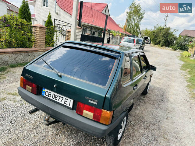 Зеленый ВАЗ 2109, объемом двигателя 1.5 л и пробегом 334 тыс. км за 1200 $, фото 10 на Automoto.ua