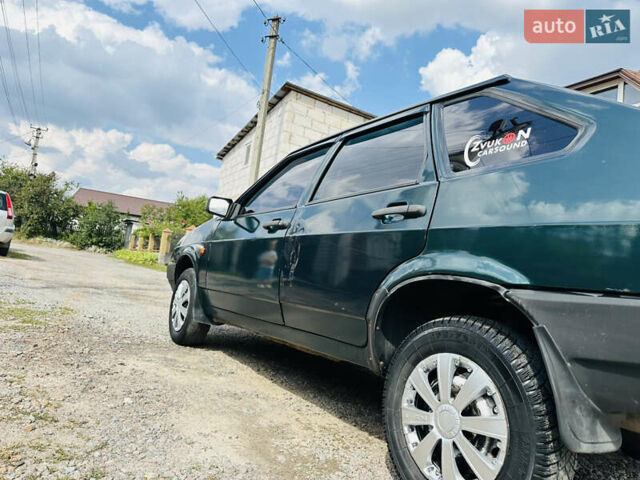 Зеленый ВАЗ 2109, объемом двигателя 1.5 л и пробегом 334 тыс. км за 1200 $, фото 12 на Automoto.ua