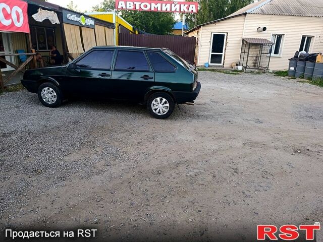 Зеленый ВАЗ 2109, объемом двигателя 1.5 л и пробегом 190 тыс. км за 1500 $, фото 4 на Automoto.ua