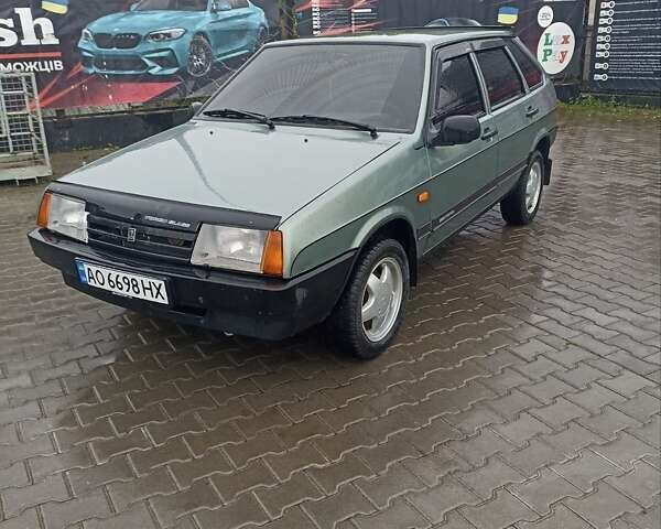 Зеленый ВАЗ 2109, объемом двигателя 1.5 л и пробегом 250 тыс. км за 2000 $, фото 1 на Automoto.ua