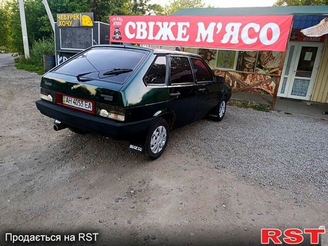 Зеленый ВАЗ 2109, объемом двигателя 1.5 л и пробегом 190 тыс. км за 1500 $, фото 8 на Automoto.ua