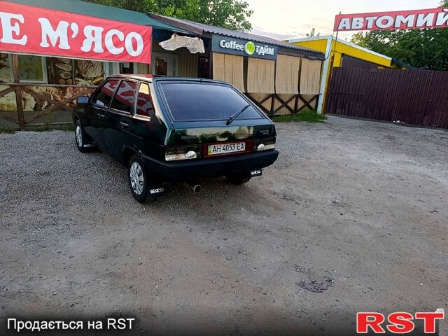 Зеленый ВАЗ 2109, объемом двигателя 1.5 л и пробегом 190 тыс. км за 1500 $, фото 3 на Automoto.ua