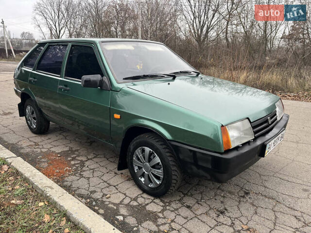 Зеленый ВАЗ 2109, объемом двигателя 1.5 л и пробегом 242 тыс. км за 1800 $, фото 6 на Automoto.ua