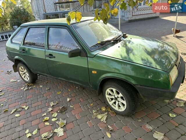 Зеленый ВАЗ 2109, объемом двигателя 1.5 л и пробегом 100 тыс. км за 1700 $, фото 5 на Automoto.ua