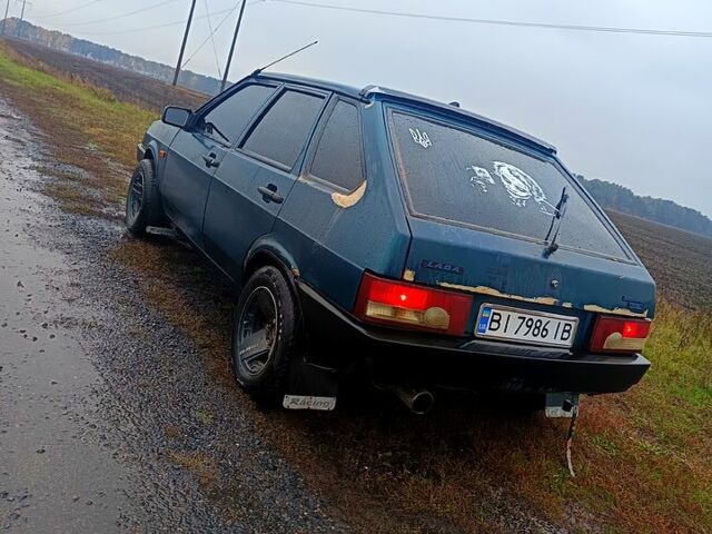 Зеленый ВАЗ 2109, объемом двигателя 1.6 л и пробегом 0 тыс. км за 1300 $, фото 2 на Automoto.ua