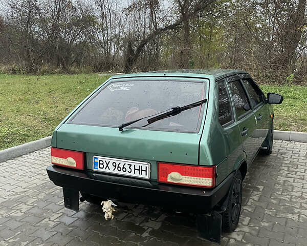 Зеленый ВАЗ 2109, объемом двигателя 1.6 л и пробегом 240 тыс. км за 2500 $, фото 1 на Automoto.ua
