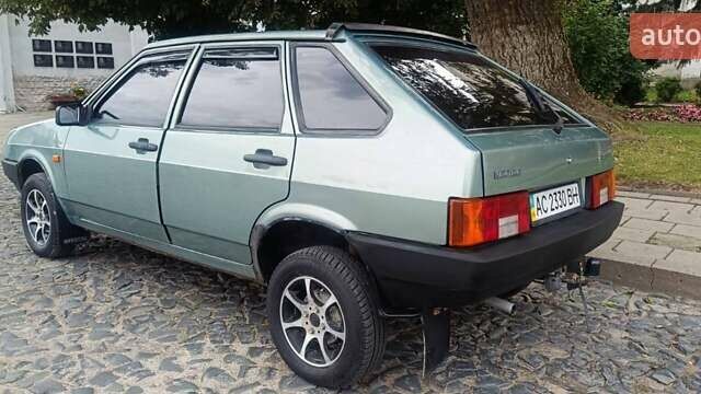 Зеленый ВАЗ 2109, объемом двигателя 1.6 л и пробегом 152 тыс. км за 2499 $, фото 7 на Automoto.ua