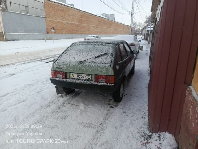 Зеленый ВАЗ 2109, объемом двигателя 1.6 л и пробегом 169 тыс. км за 1599 $, фото 1 на Automoto.ua