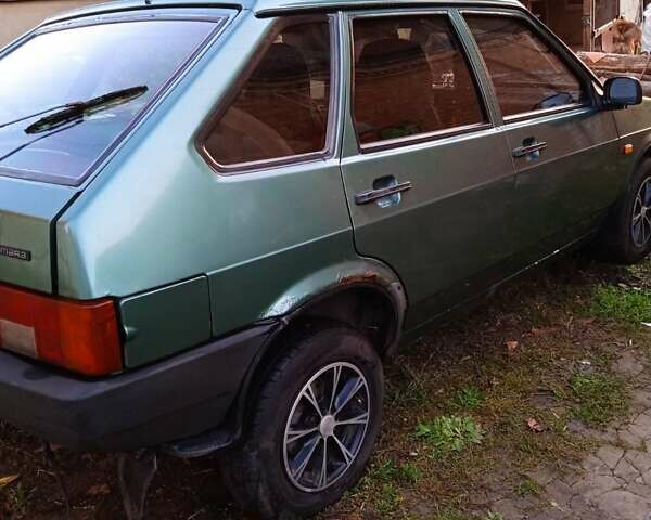Зеленый ВАЗ 2109, объемом двигателя 1.5 л и пробегом 172 тыс. км за 1600 $, фото 4 на Automoto.ua