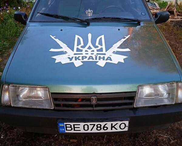 Зеленый ВАЗ 2109, объемом двигателя 1.5 л и пробегом 172 тыс. км за 1600 $, фото 3 на Automoto.ua