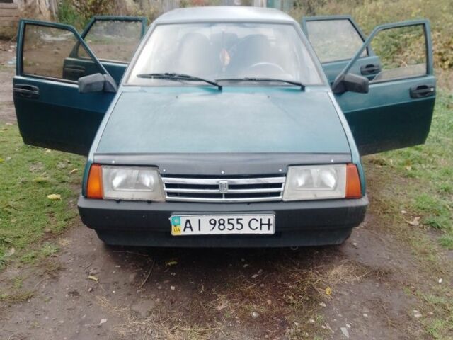 Зеленый ВАЗ 2109, объемом двигателя 1.5 л и пробегом 242 тыс. км за 1200 $, фото 5 на Automoto.ua